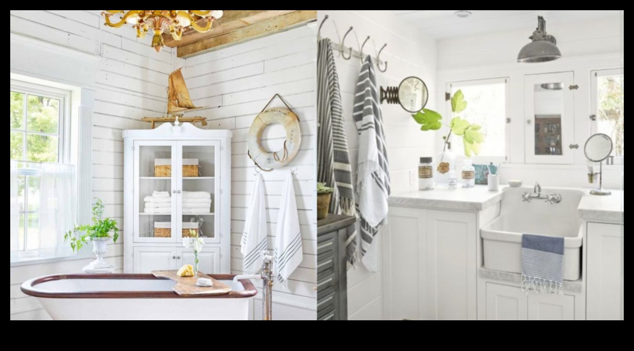 10 רעיונות לעיצוב חדר רחצה כפרי למראה בית חווה מקסים 1 רעיונות לעיצוב חדר רחצה בסגנון חווה