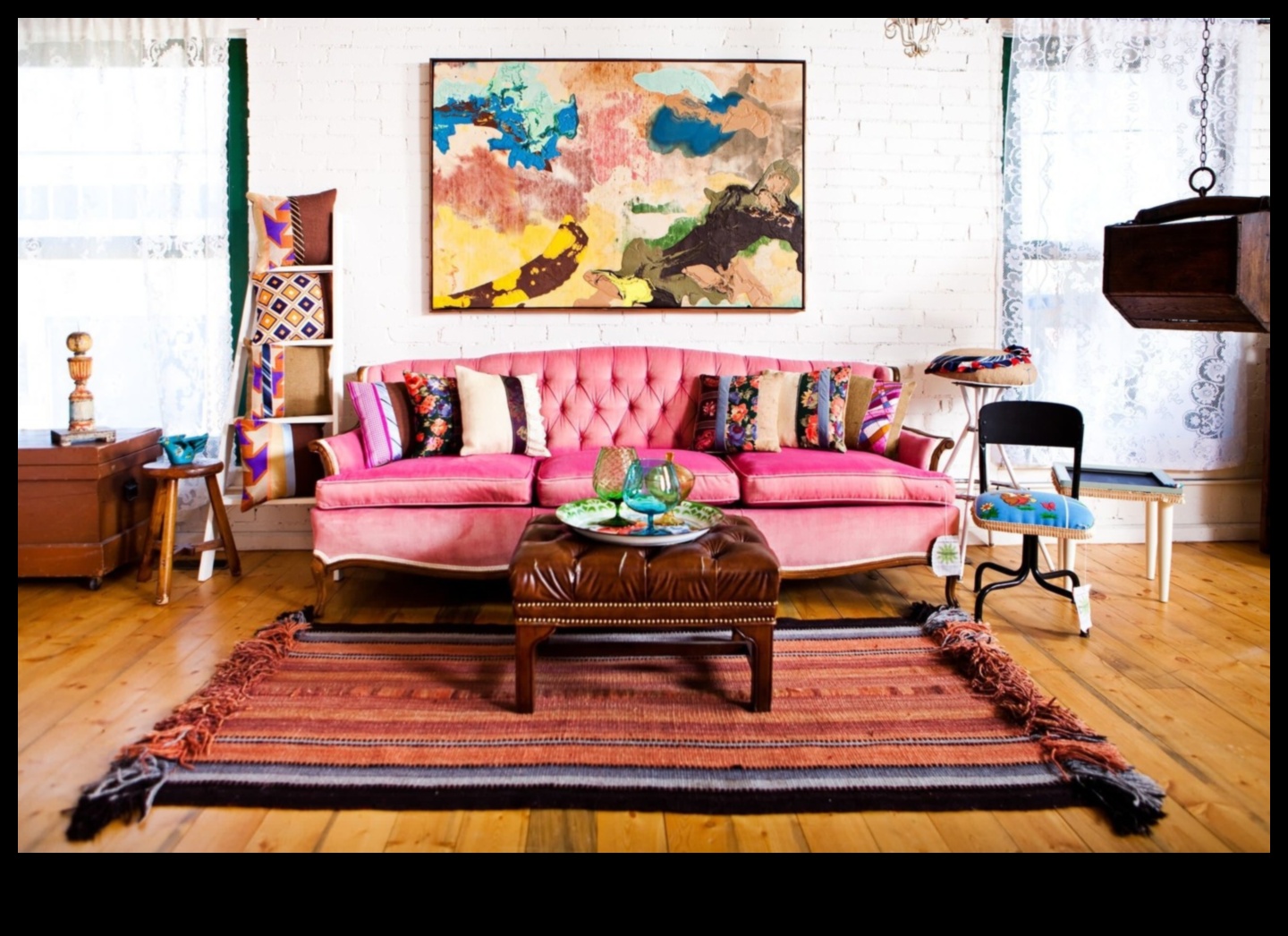Bohemian Home Decor מדריך צבעוני 2 אילו צבעים ודפוסים מתאימים לעיצוב הבית הבוהמי?