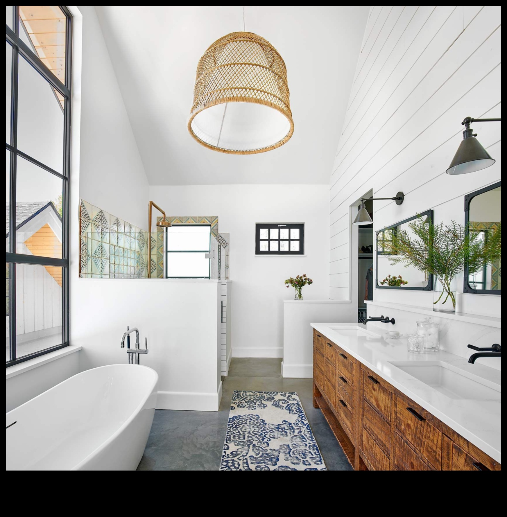 10 רעיונות לעיצוב חדר רחצה כפרי למראה בית חווה מקסים 2 רעיונות לעיצוב חדר רחצה בסגנון חווה