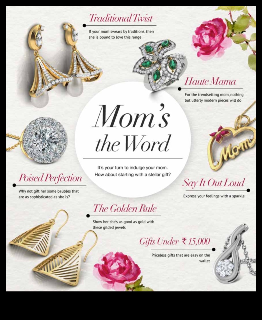 רגשות נוצצים: בחירת תכשיטים ליום האם