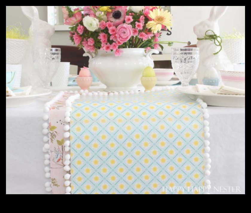 רצים לשולחן עשה זאת בעצמך Papercraft: תפאורה בעבודת יד לאוכל