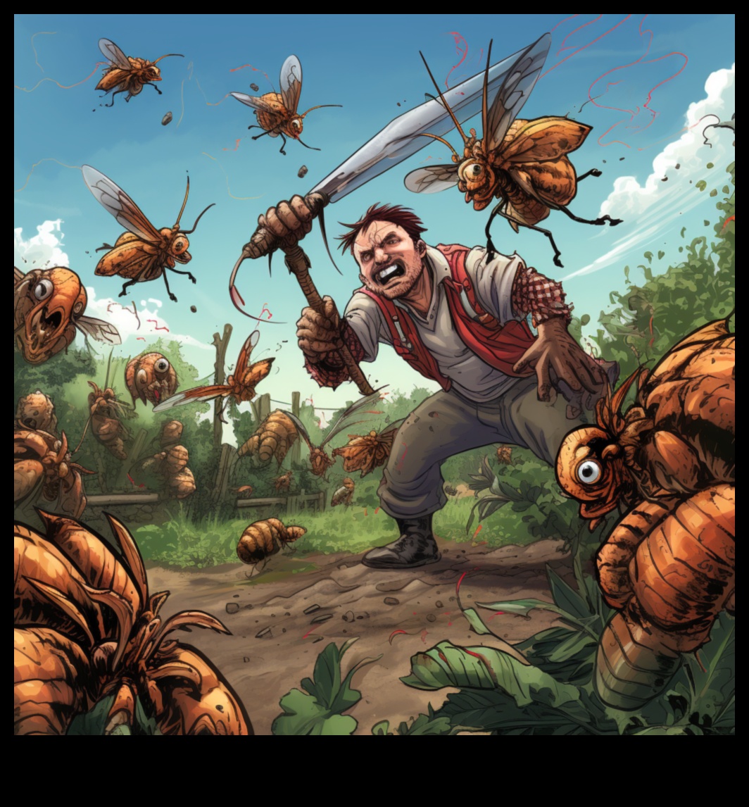 באגים, נעלם! שליטה באמנות הדברת מזיקים בגינה