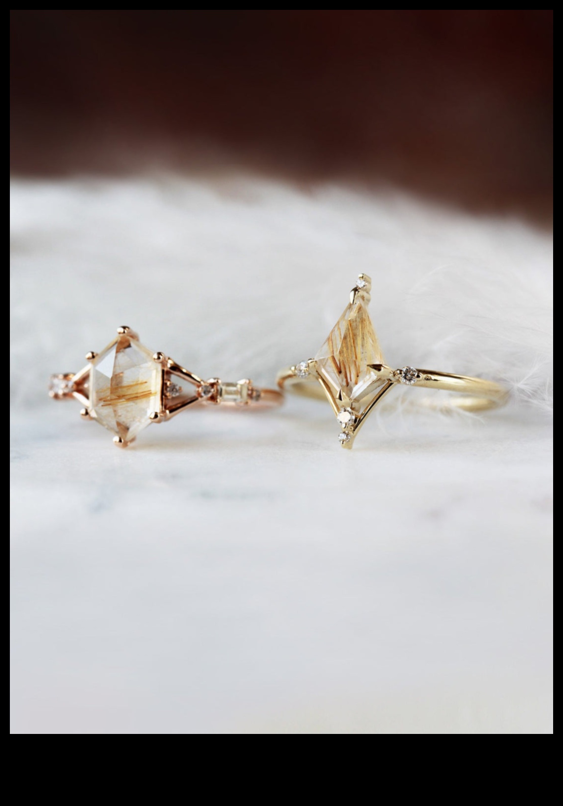 אלגנטיות אתרית: התעלות אל יופי עם סגנונות הטבעת האתריים שלנו