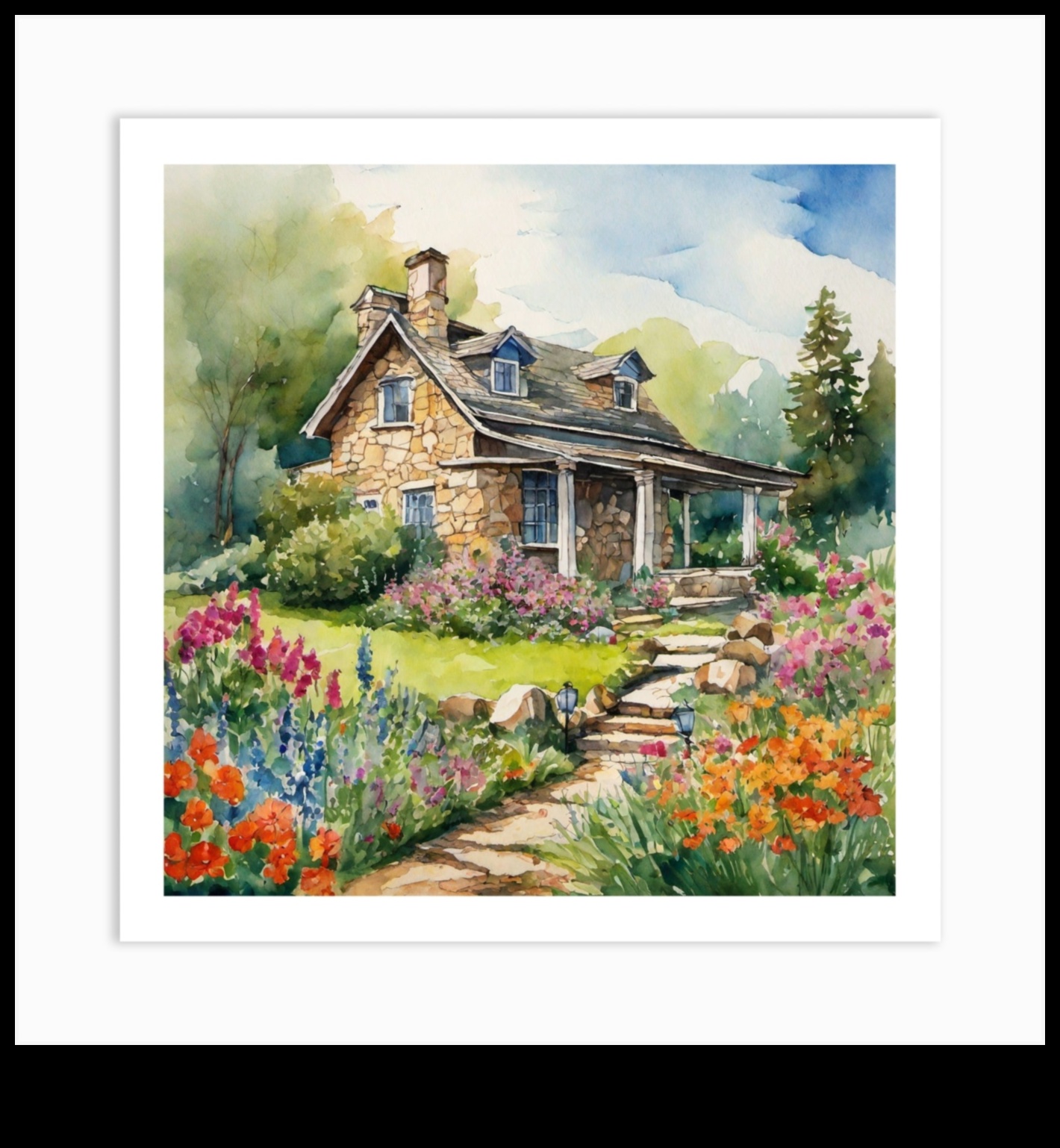 לחישות פרחוניות: אומנות עיצוב קוטג'ים קסומים