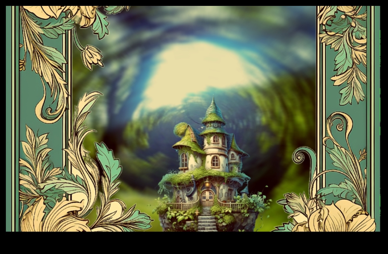 לחישות פרחוניות: אומנות עיצוב קוטג'ים קסומים