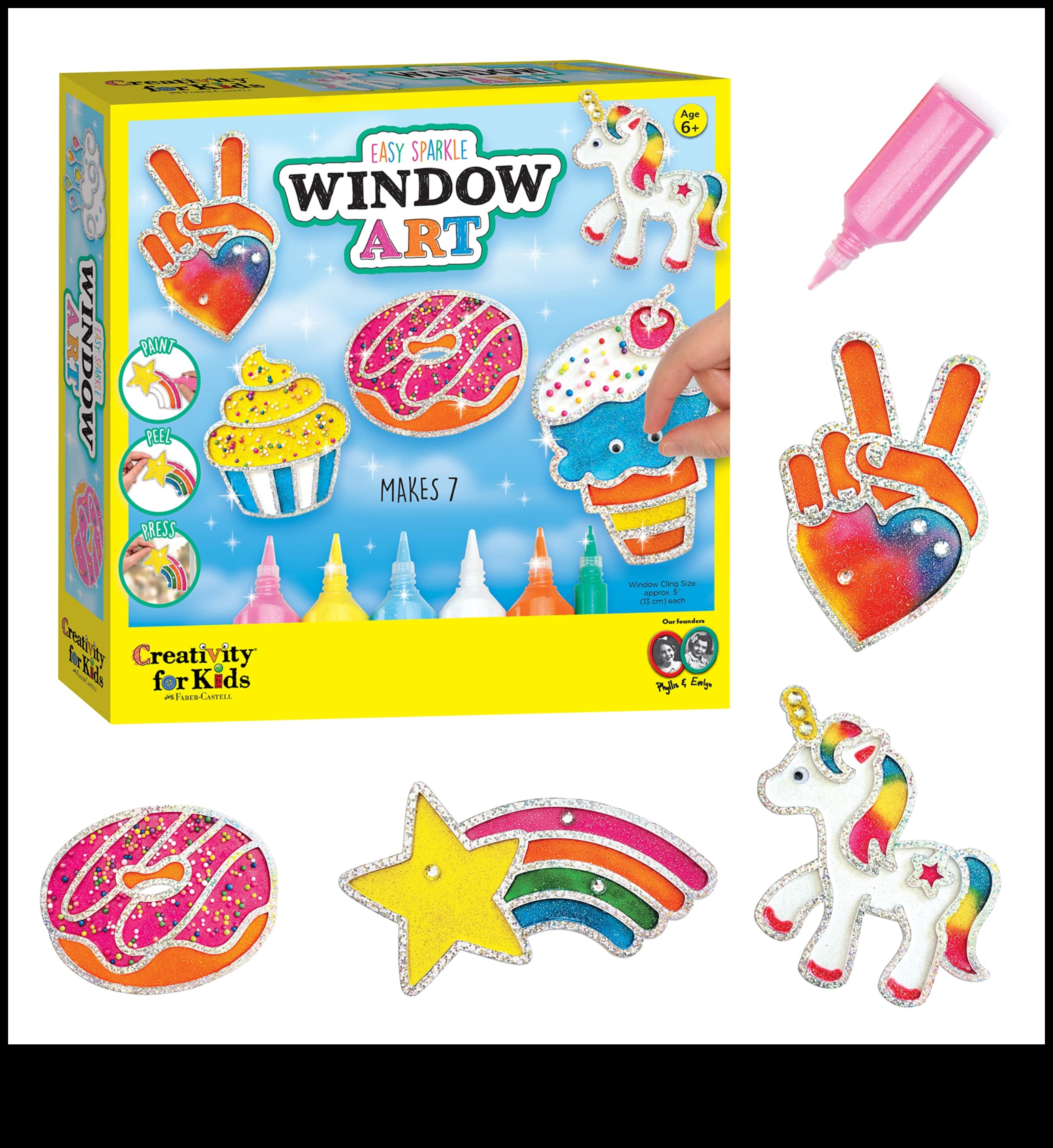 לוכדי שמש לילדים עשה זאת בעצמך: יצירת קישוטי חלונות צבעוניים