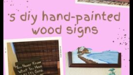 שלטי עץ מותאמים אישית: עשה זאת בעצמך לעיצוב הבית בהתאמה אישית