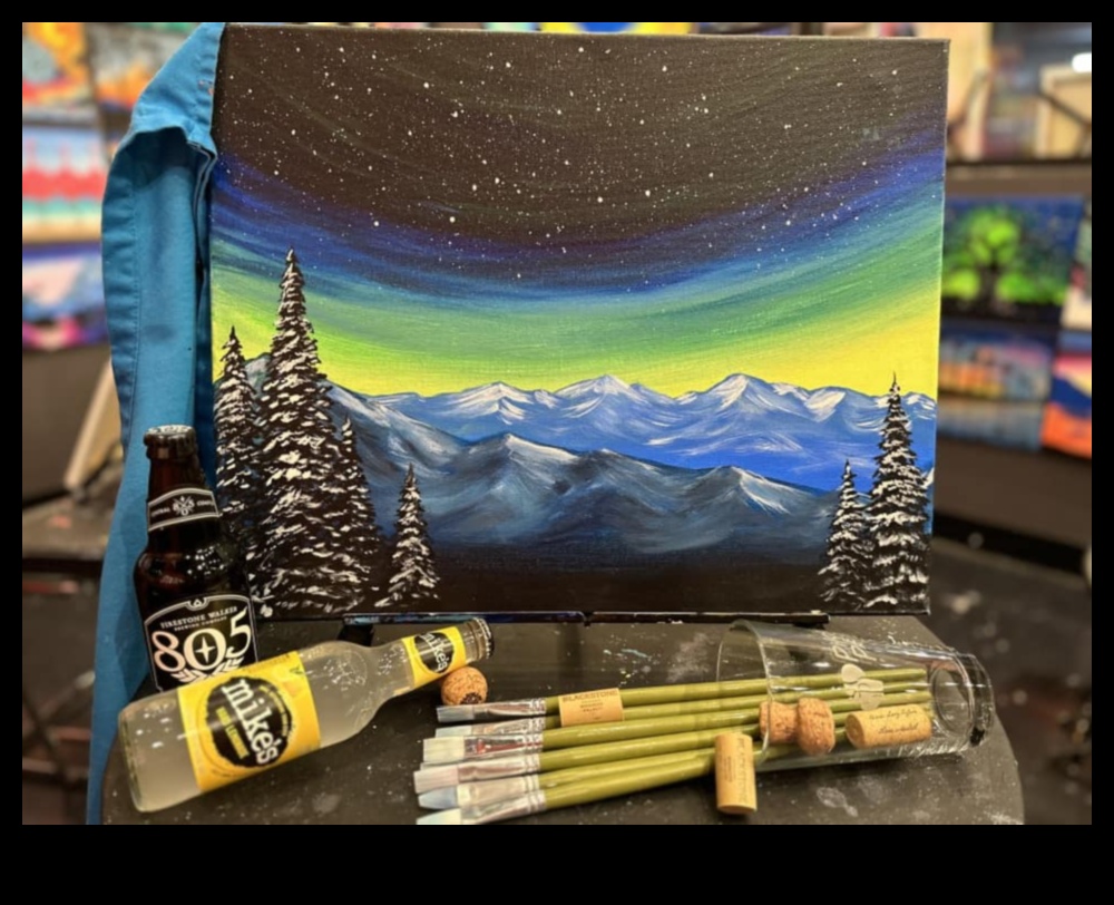 פלטת האומנים: שליטה בטכניקות מיזוג צבעים