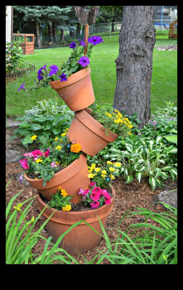 פרויקטי גן עשה זאת בעצמך עבור הגנן היצירתי 1 גחמה בפריחה: מיזמי עשה זאת בעצמך עבור כיף ויצירות גינה ייחודיות