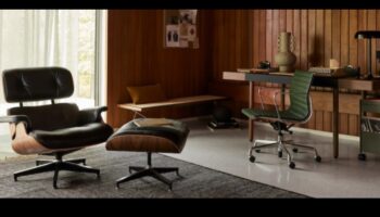 כיצד לעצב משרד מודרני מאמצע המאה עם רעיונות תפאורה עבור סביבת עבודה מסוגננת?