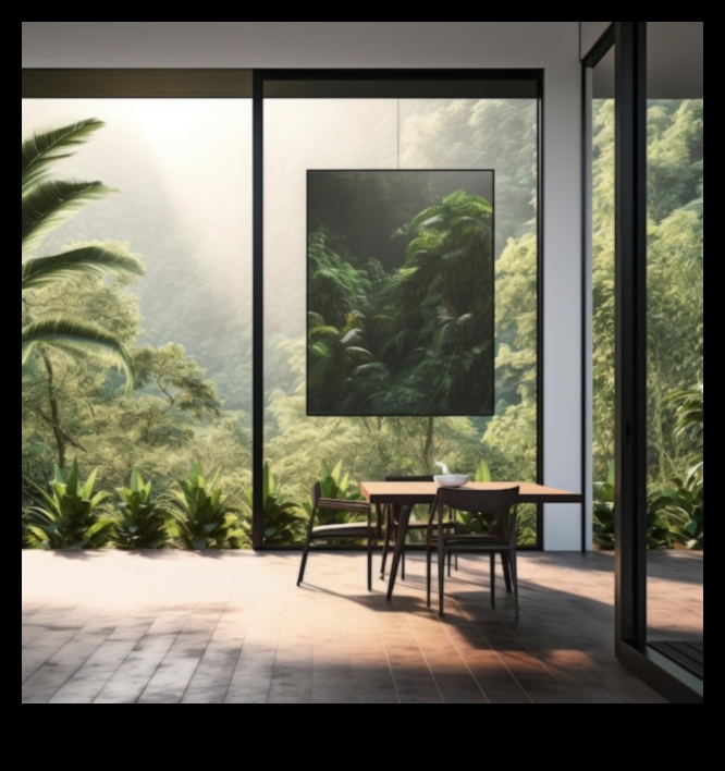 נווה מדבר מוגבה: שלווה בגינון אנכי